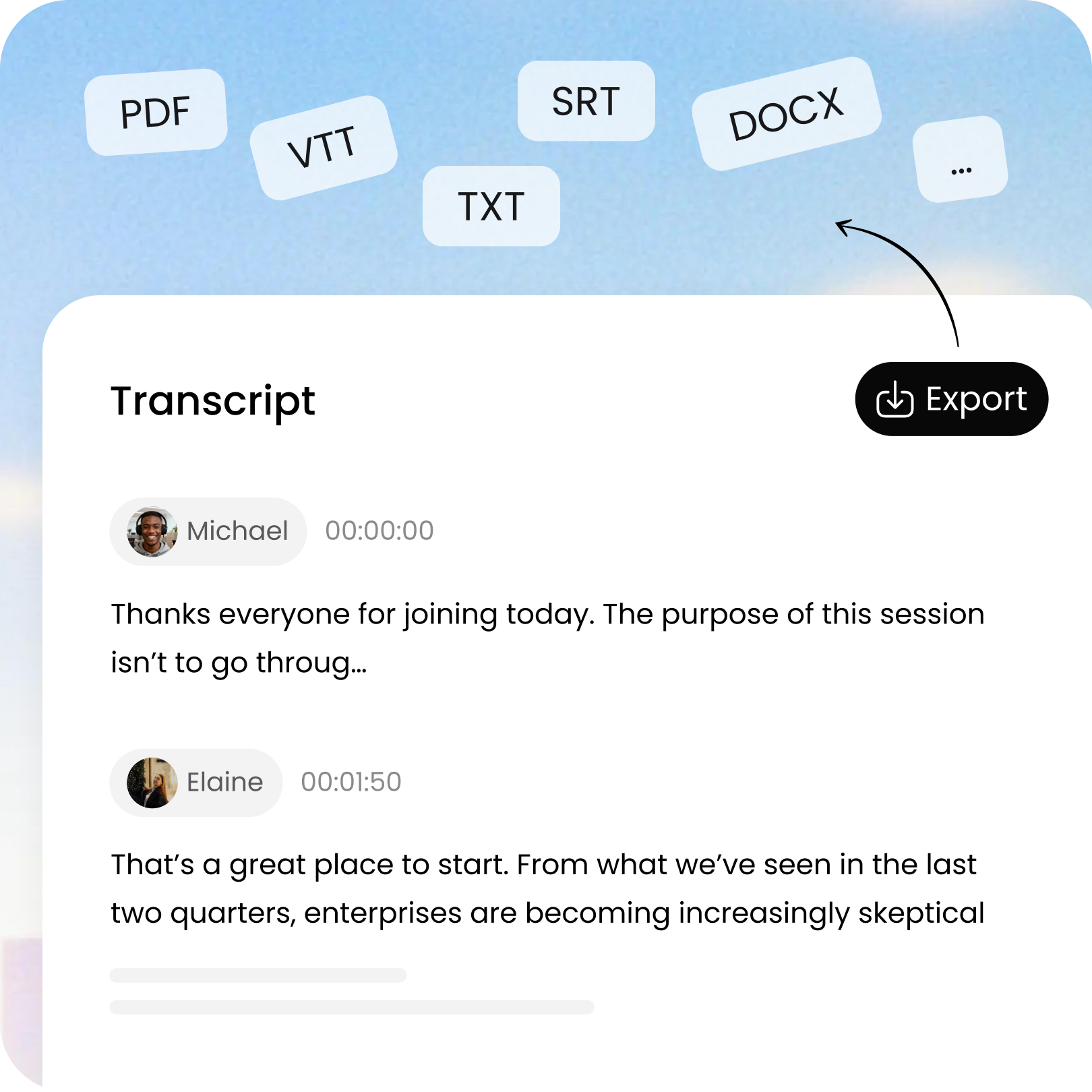 Feature - Export YouTube Transcripts - Use Them Anywhere